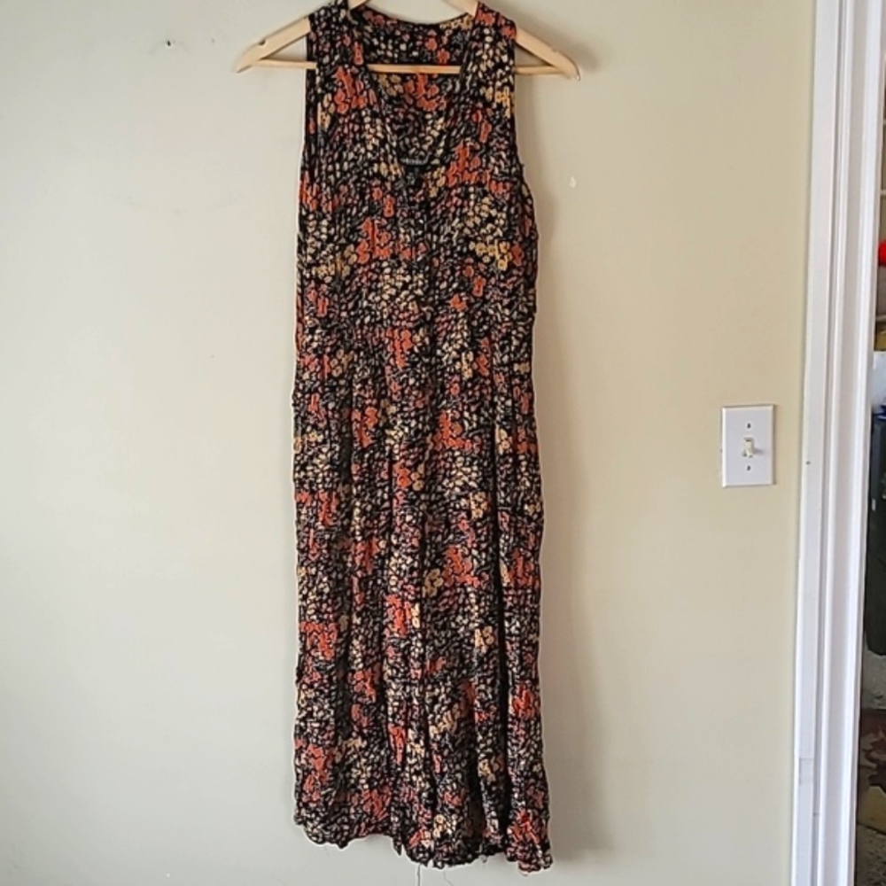 Romper Midi Short Sleeve Wide Legs Awesome Brand Name SZ M